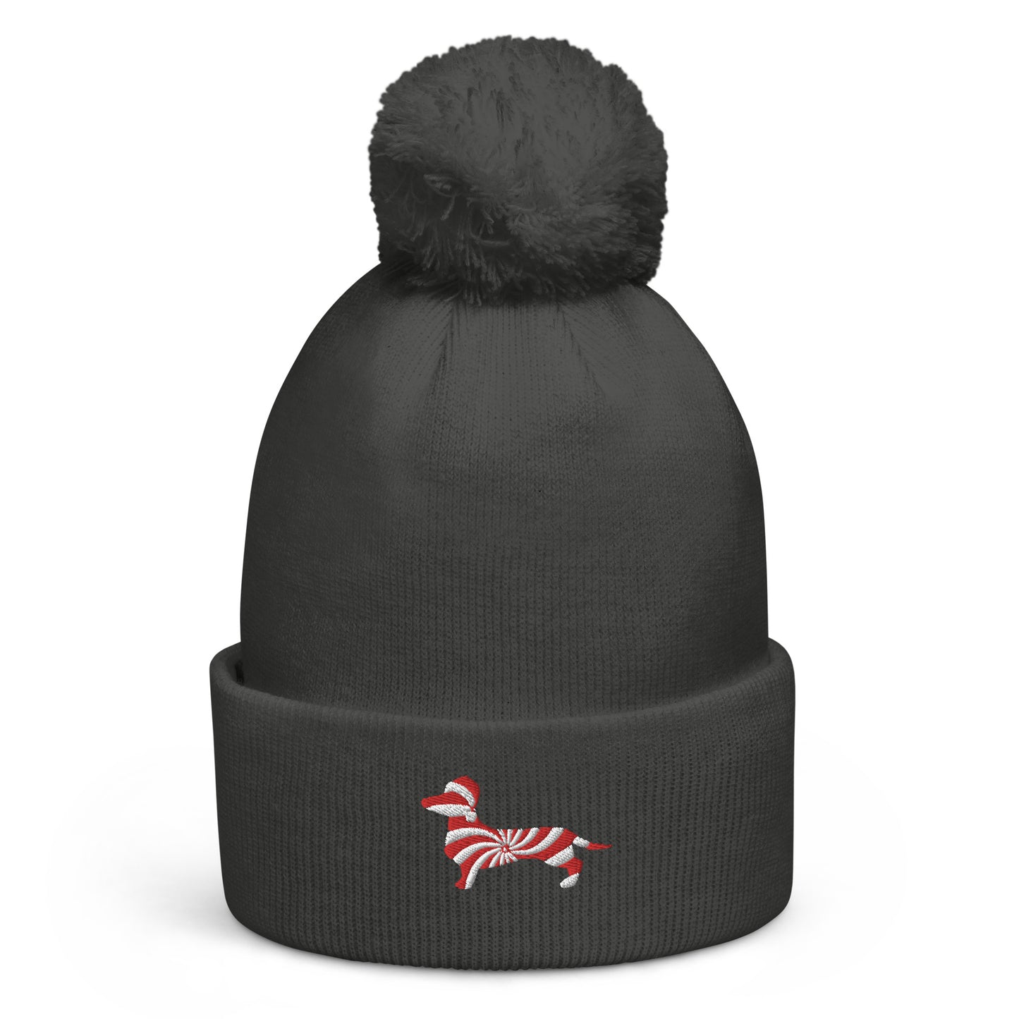 Candy Cane Weenie Beanie